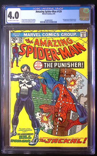Amazing Spider-Man #129 CGC 4.0 first appearance of The Punisher Marvel Comics 1974