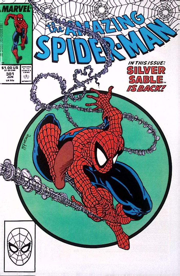 Amazing Spider-Man #301 (1988) – Todd McFarlane Cover – VF+
