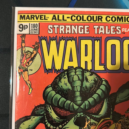 STRANGE TALES #180 UK PRICE VARIANT VF+1ST GAMORA