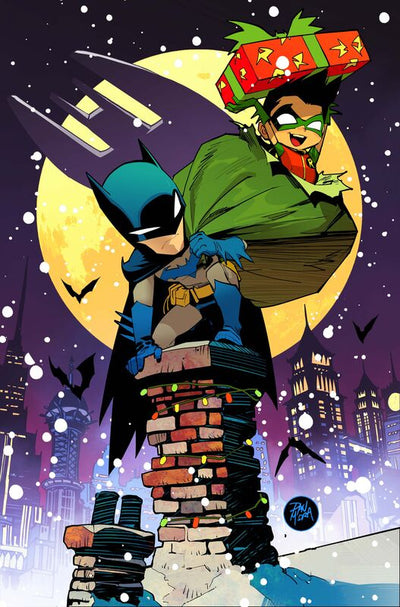 BATMAN #16 CVR F DAN MORA HOLIDAY CARD STOCK VAR
