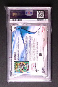 2022 Marvel Masterpieces Taskmaster Emerald Green Foil #63 – PSA 9 Mint – Rare Graded Marvel Card