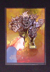 1994 SkyBox Master Series Superman vs Doomsday Spectra Double-Sided Foil Card – DC Comics – Rare Insert