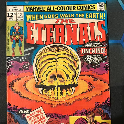 THE ETERNALS #12 UK PRICE VARIANT VF