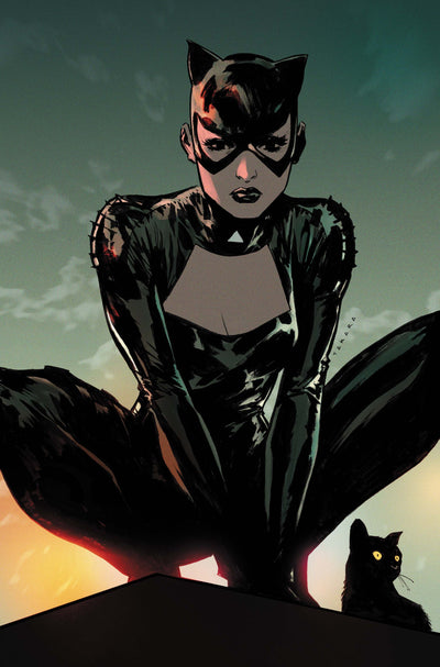 Catwoman #91 Cover B Marcio Takara Card Stock Variant (Batman Bad Seeds)