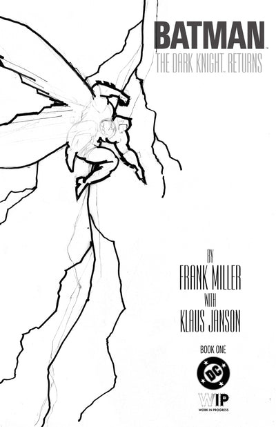 DC W.I.P. Batman the Dark Knight Returns #1