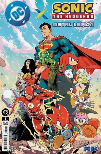 DC x Sonic the Hedgehog: Metal Legion #1 Cover A Pablo Collar