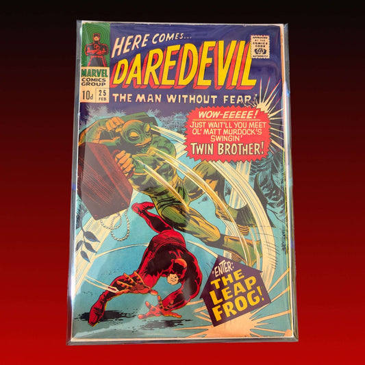 Daredevil #25 (1967) – 1st Leap-Frog | VG/VG+ 4.0/4.5 20 Vintage Comics UK | Key Marvel & DC Issues from Silver & Bronze Age Redsters Comics Redsters Comics
