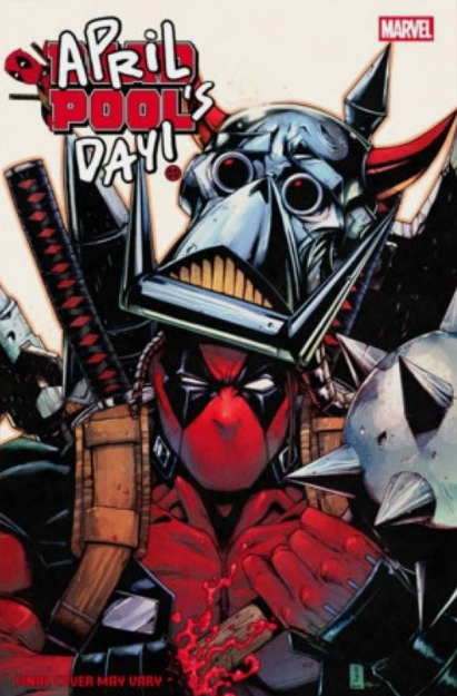 Deadpool: April Pool’s Day #1 Kei Zama Death’s Head Variant