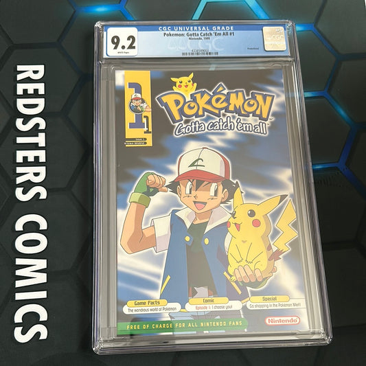 POKEMON GOTTA CATCH EM All #1 CGC 9.2