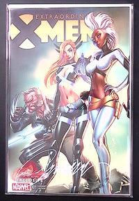 Extraordinary X-Men #1 J. Scott Campbell Exclusive Interconnecting Variant comic book cover