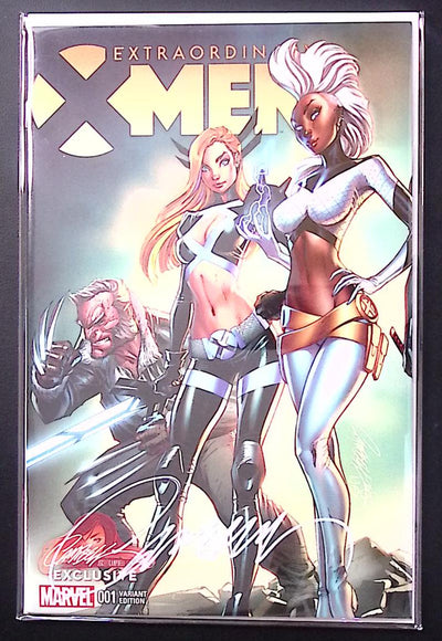 Extraordinary X-Men #1 J. Scott Campbell Exclusive Interconnecting Variant