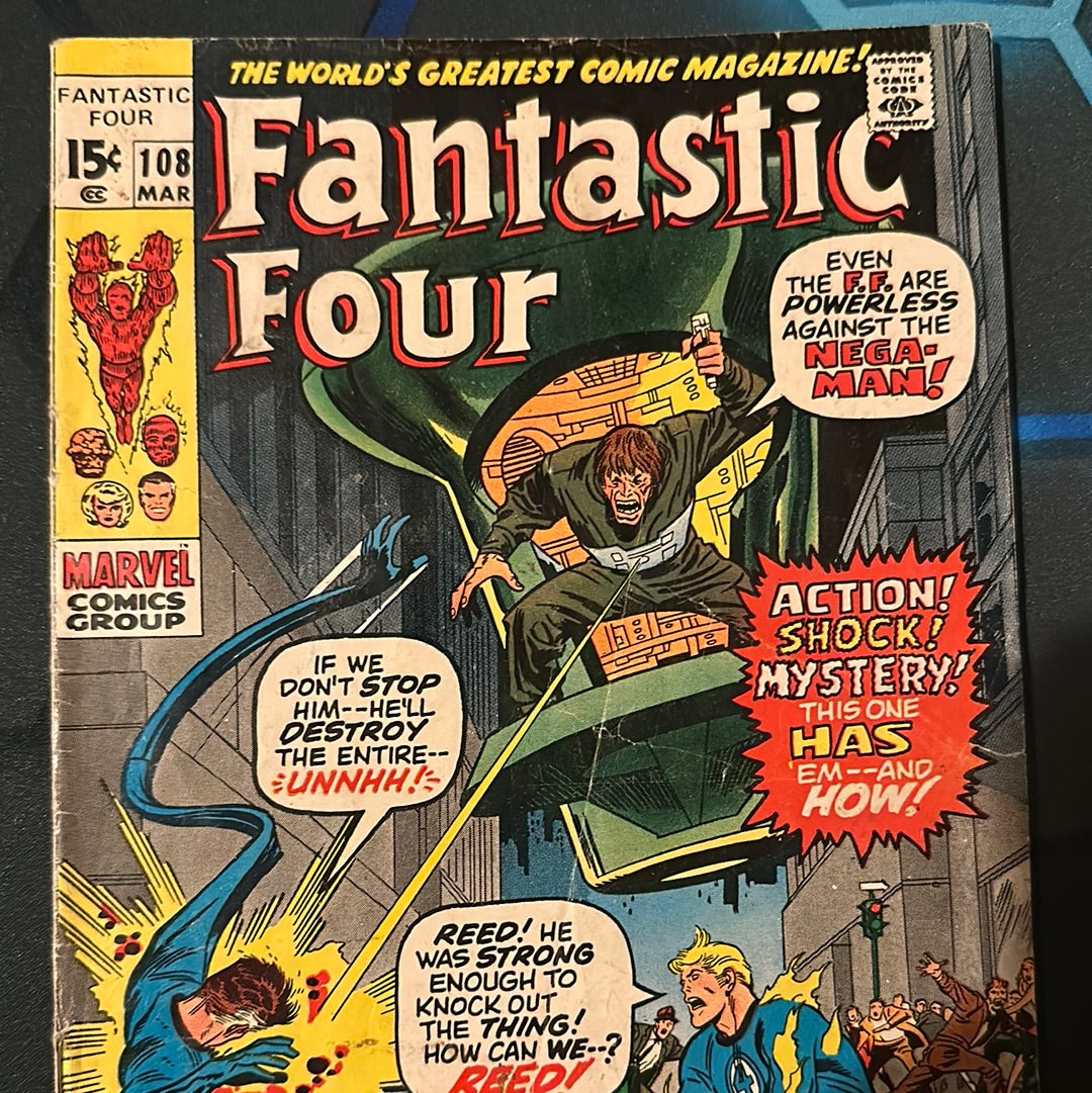 FANTASTIC FOUR #108 GD/VG