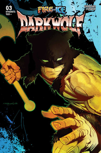 Fire and Ice Darkwolf #3 Cover E Cary Nord Variant