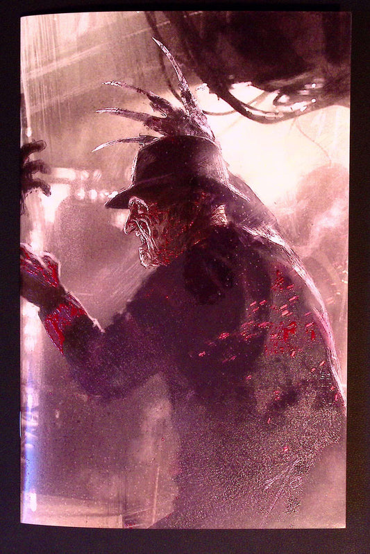 Birth of a Slasher – Freddy vs Jason Rudy AO Ultra Foil (Ltd 100) 84 UK Comic Exclusives & Rare Variants – Foils & Incentives | Redsters Comics Redsters Comics Redsters Comics