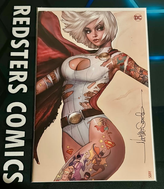 POWERGIRL #1 SZERDY VIRGIN EXCLUSIVE SIGNED