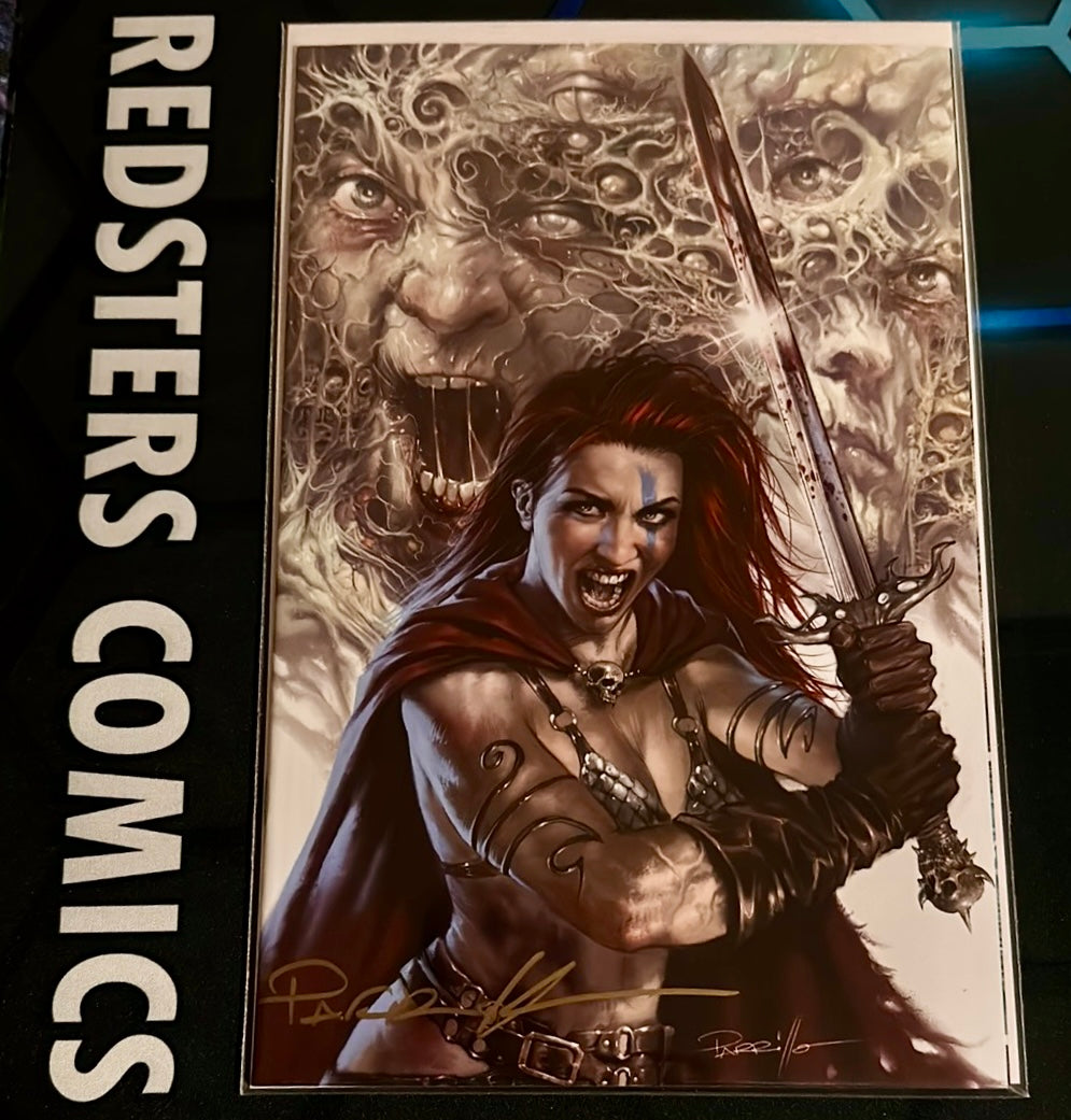 UNBREAKABLE RED SONJA #2 VIRGIN HTF LIMITED 100 SIGNED