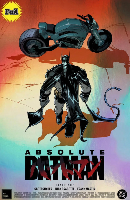 ABSOLUTE BATMAN #1 Javi
Fernandez "AKIRA" Homage FOIL
Variant LTD To ONLY 2500