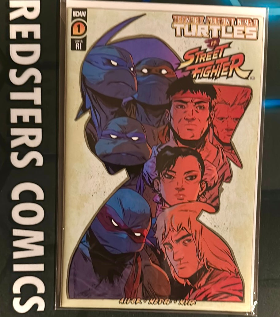 TMNT VS STREETFIGHTER #1 1:250 INCENTIVE