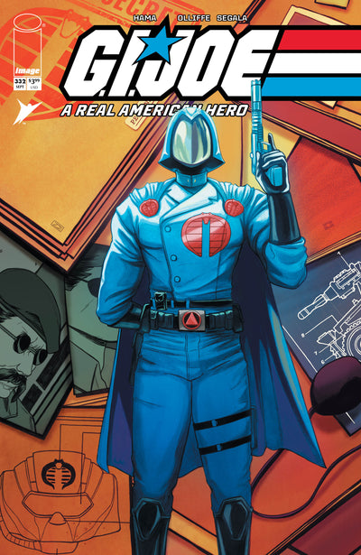 G.I. Joe a Real American Hero #332 Cover C Nimit Malavia Secret Dossier Variant