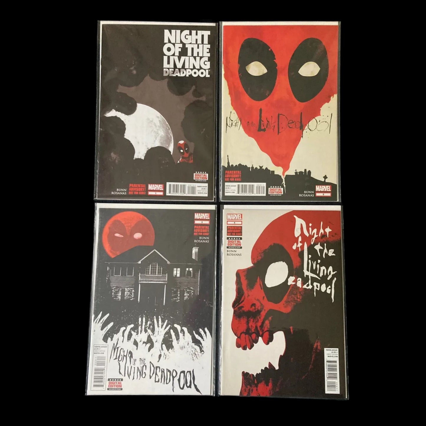 NIGHT OF THE LIVING DEADPOOL #1-4 VF+/NM