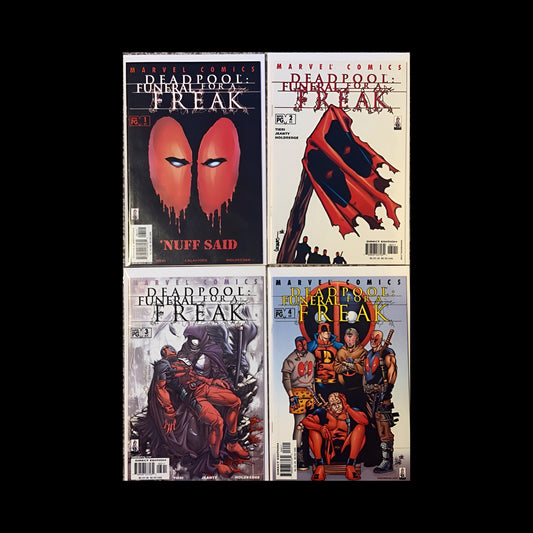 DEADPOOL FUNERAL FOR A FREAK #1-4 VF/NM