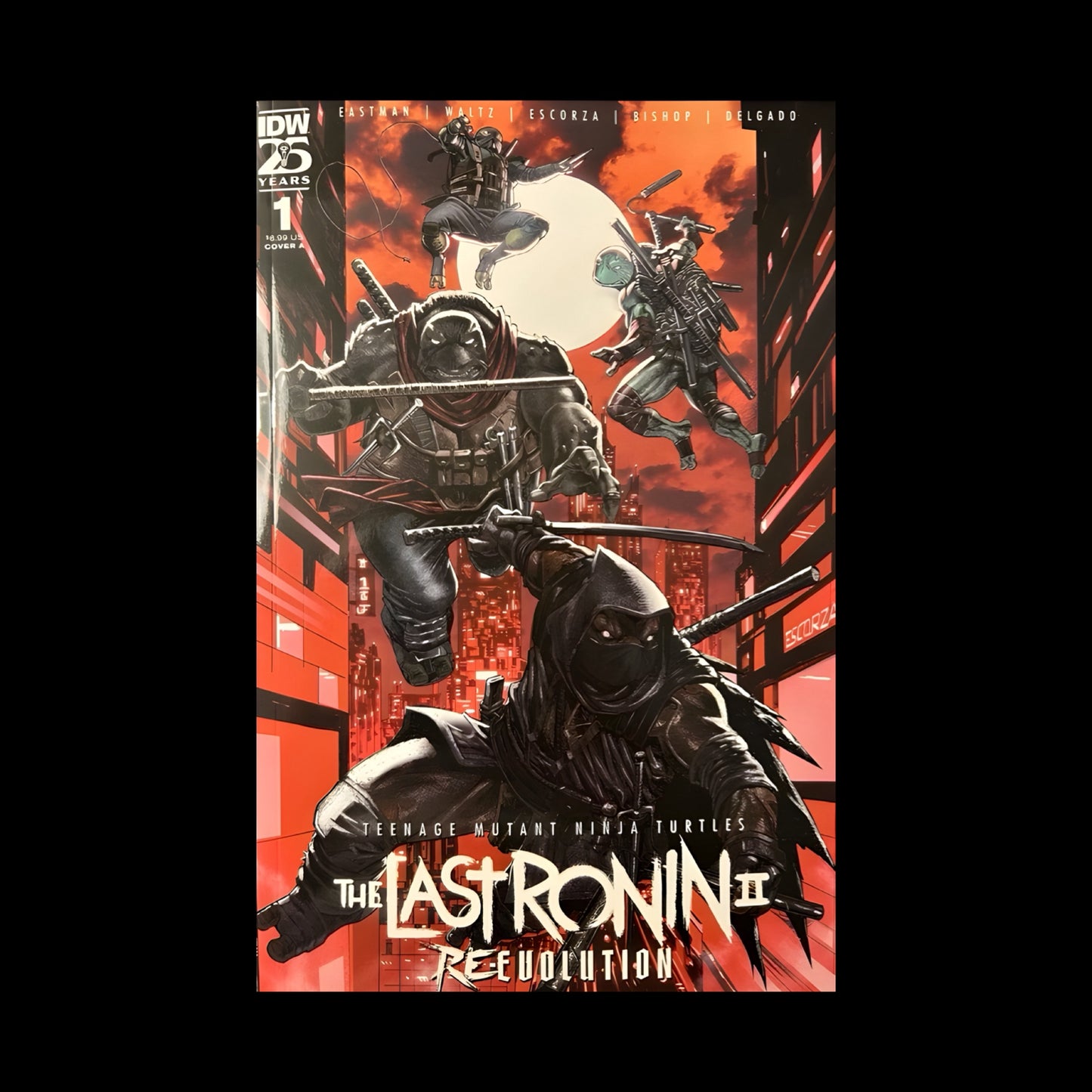 Teenage mutant ninja turtles: THE LAST RONIN II - RE-EVOLUTION 1 - ESCORZA BROTHERS COVER A