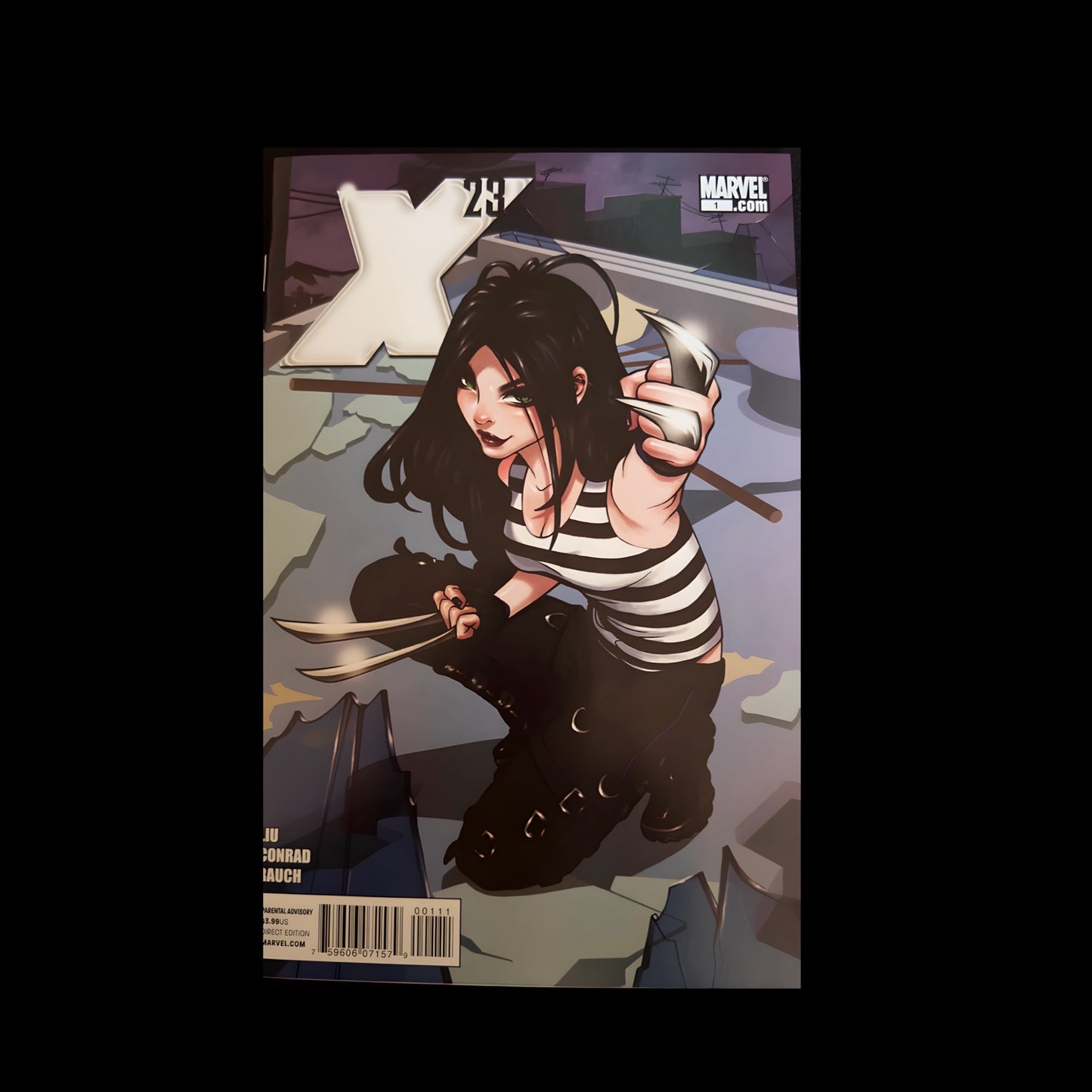 X-23 VOL3 #1 2010 2nd app. Hellverine