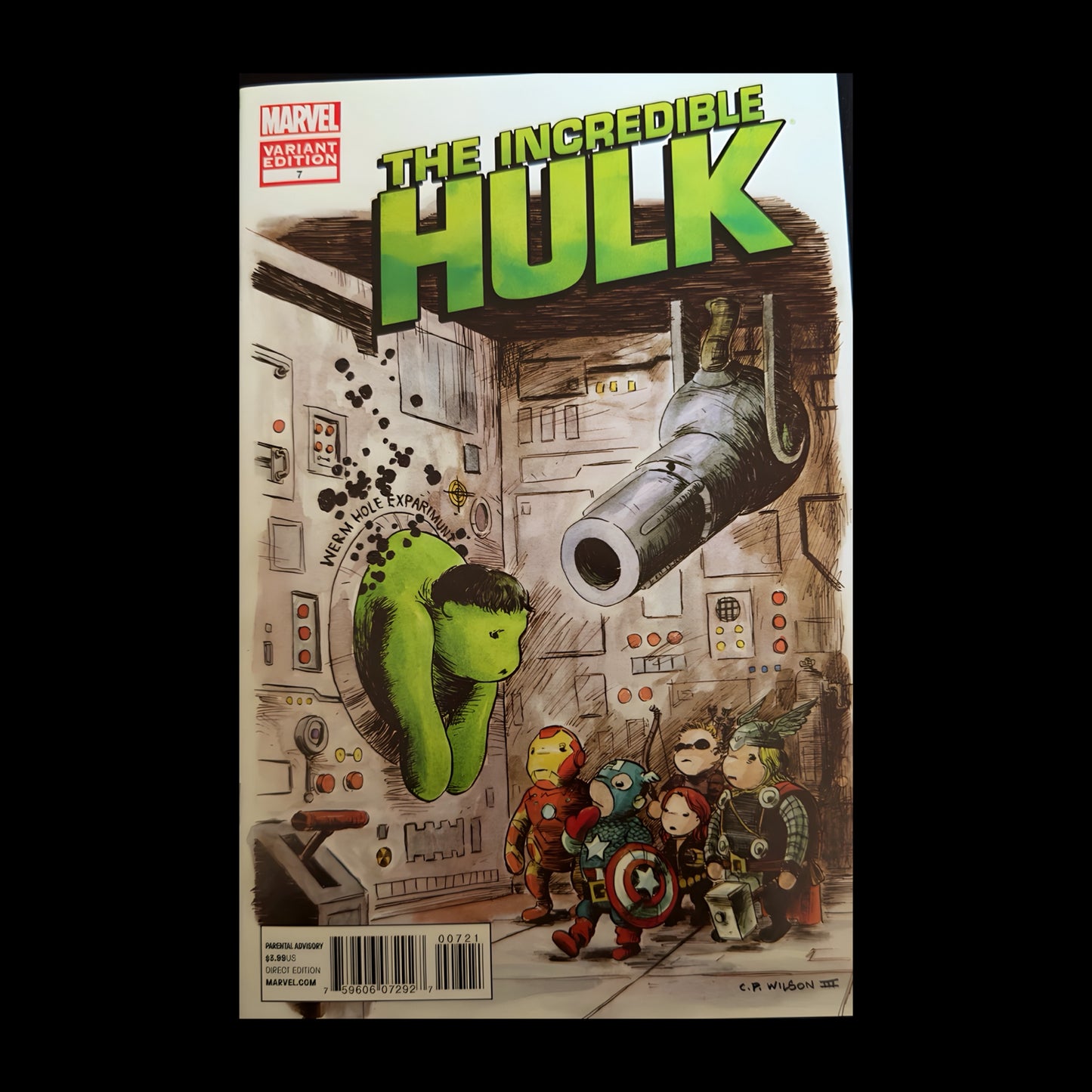 THE INCREDIBLE HULK VOL3 #7 c.p Wilson 1:25