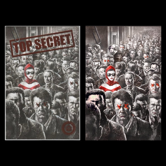 DEPARTMENT OF TRUTH #1 Alan Quah Top Secret Foil Variant + virgin Ltd 500