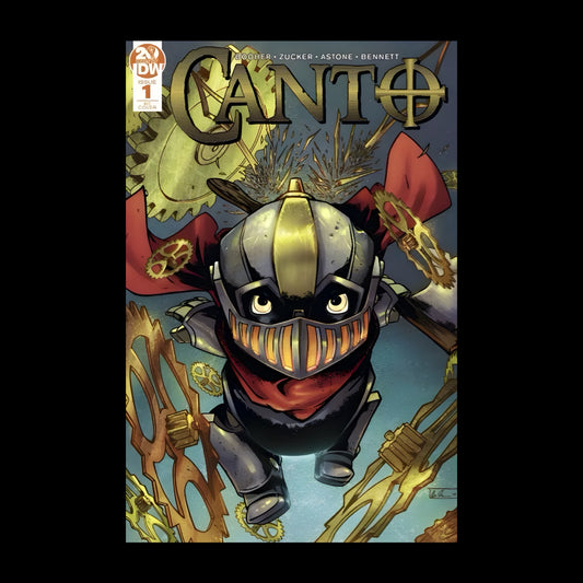 CANTO #1 PLANET AWESOME VARIANT DAVID BOOHER 1000 PRINT RUN, NM