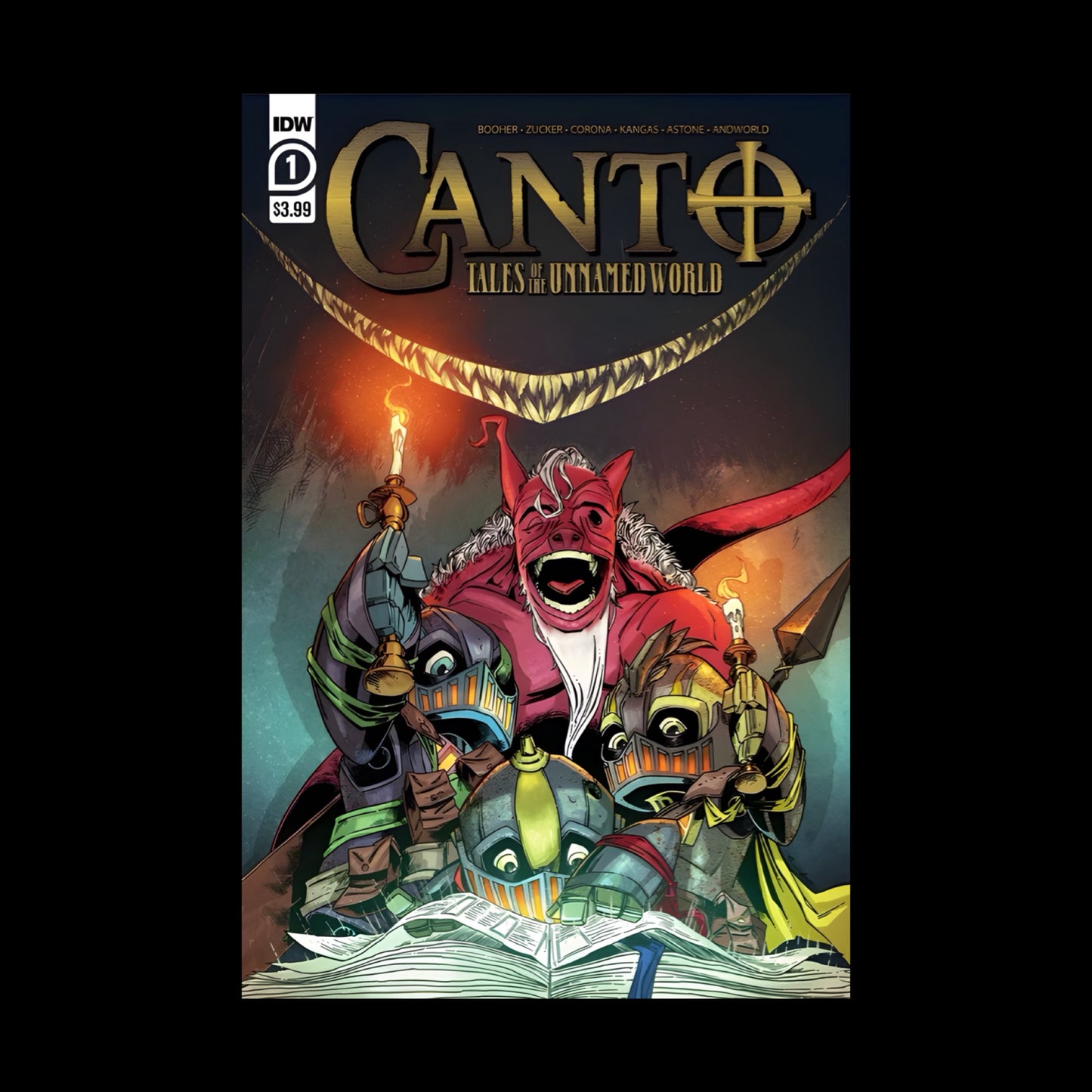 CANTO TALES OF THE UNNAMED WORLD #1 CVR A LIANA KANGA 1st Print