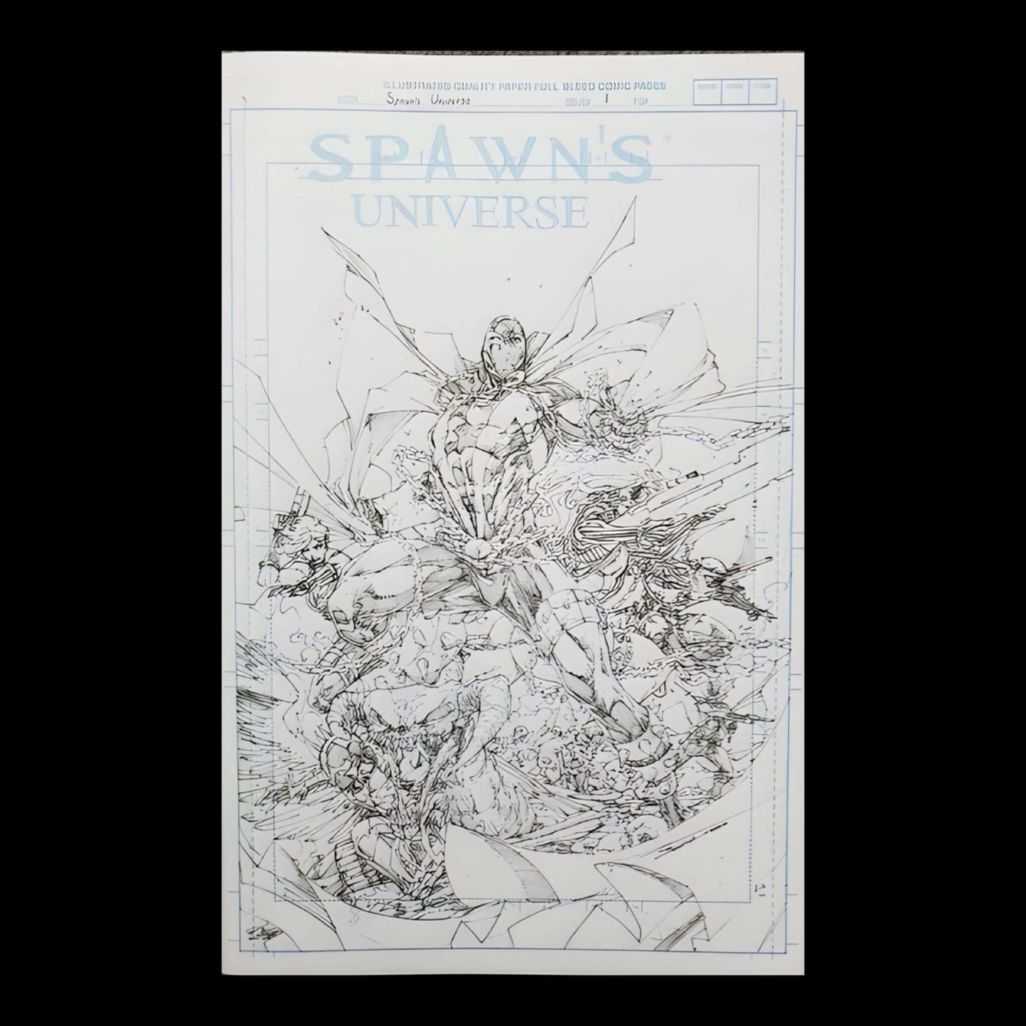 Spawn's Universe #1 1:50 Booth Retailer Incentive Sketch Cover