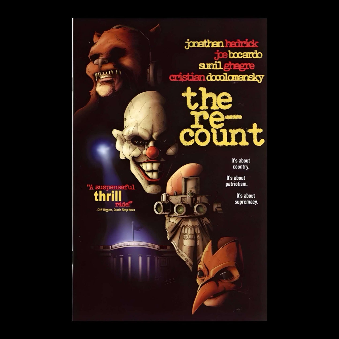 THE RECOUNT #5 BRYAN SILVERBAXX HOMAGE COVER LIMITED NM