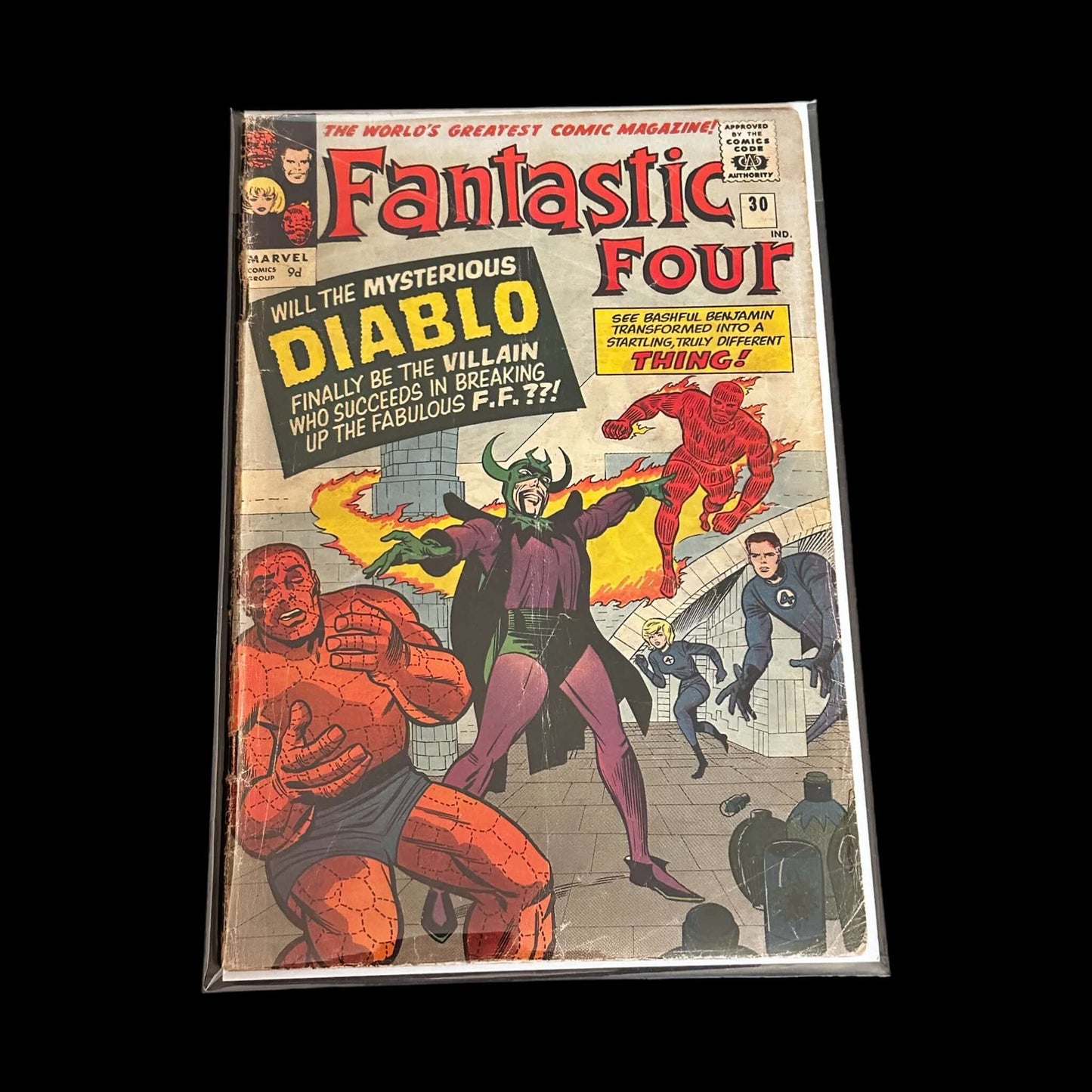 FANTASTIC FOUR #30 1st appearance Diablo