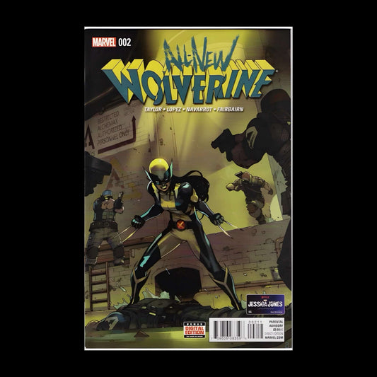 All-New Wolverine #2 1st Honey Badger | Marvel 2016 | 1st Print NM