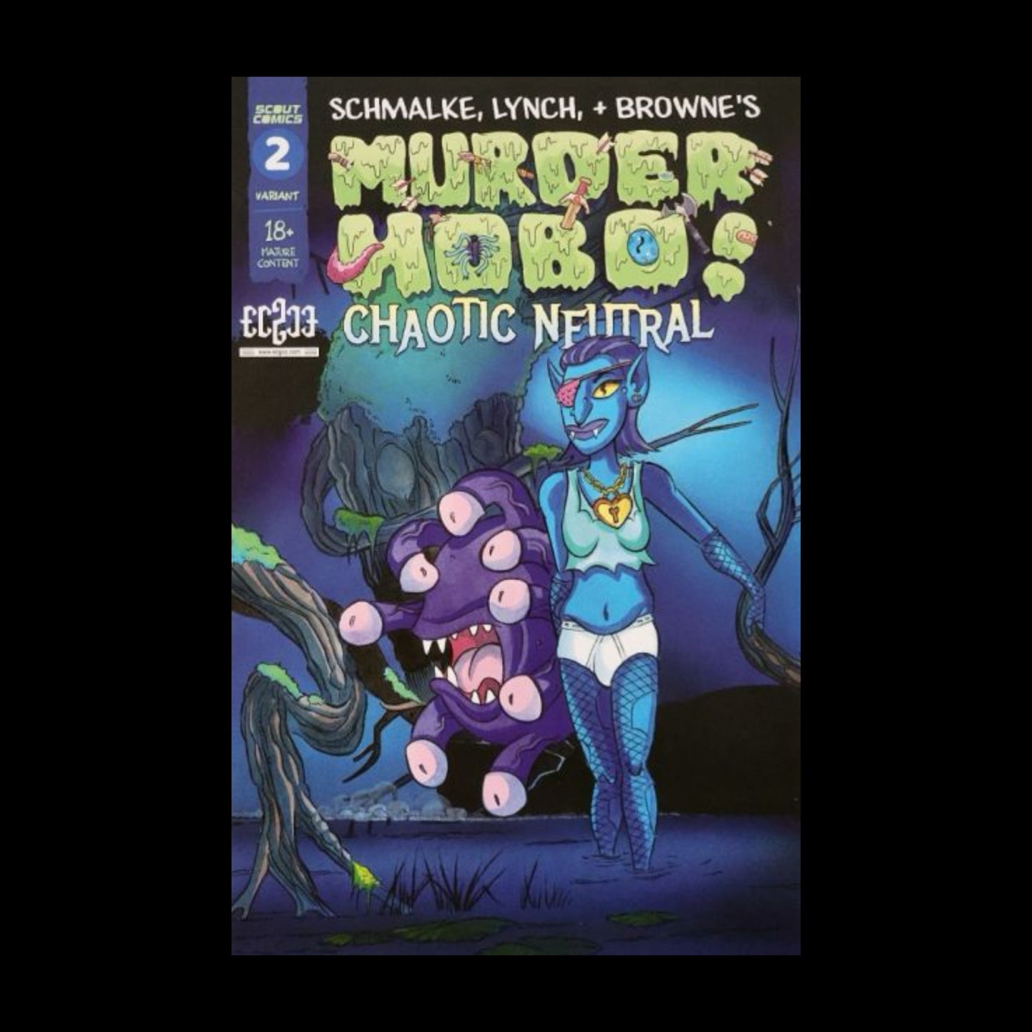 MURDER HOBO: CHAOTIC NEUTRAL #2 ECGCE exclusive by Steve Lavigne