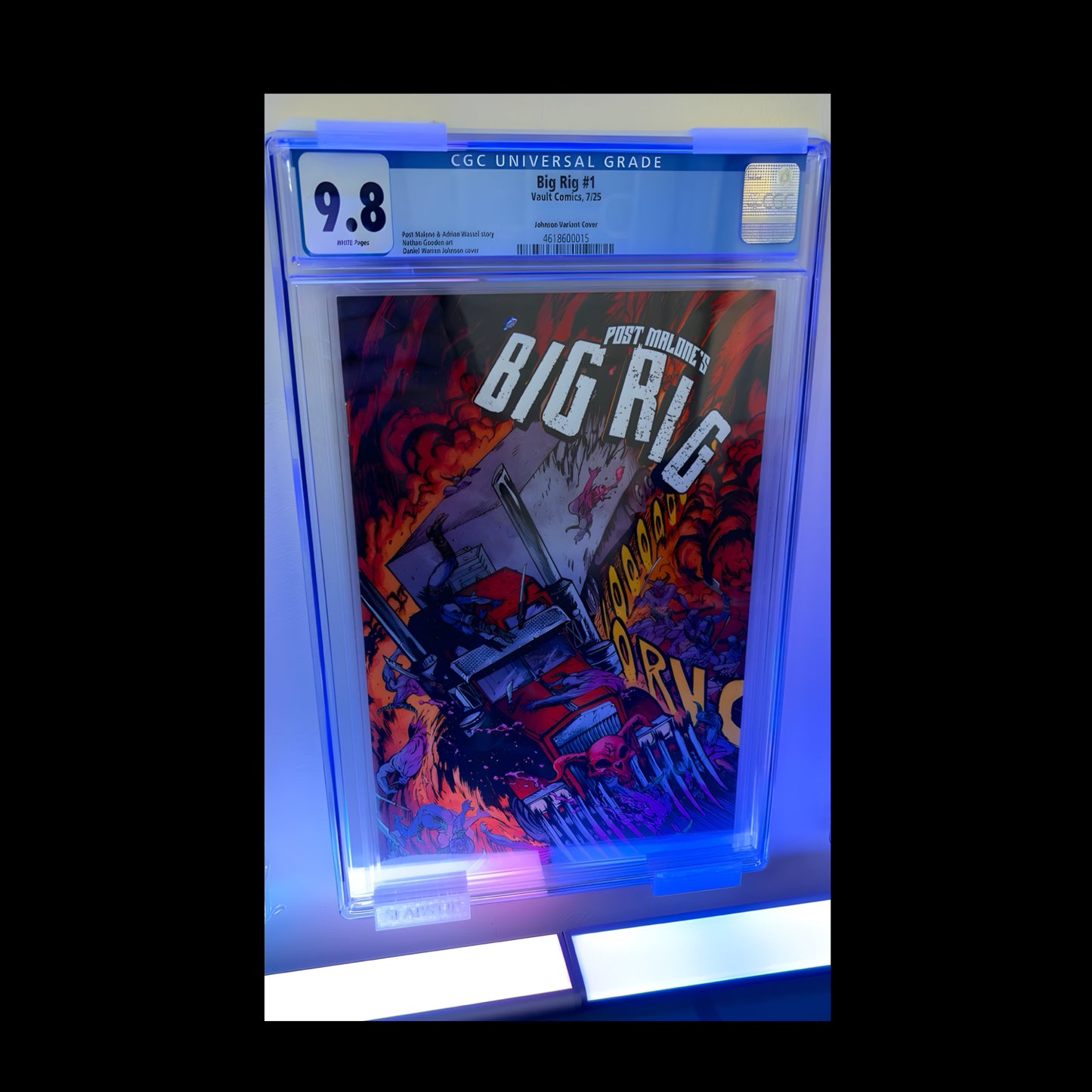 BIG RIG #1 Exclusive – Post Malone Comic Debut | Buğra Cover LTD 500