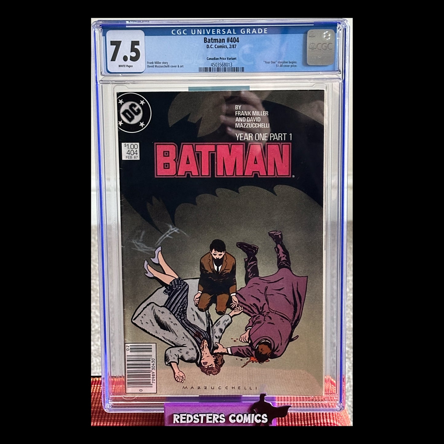 Batman #404 Canadian NEWSTAND CGC 7.5 rare