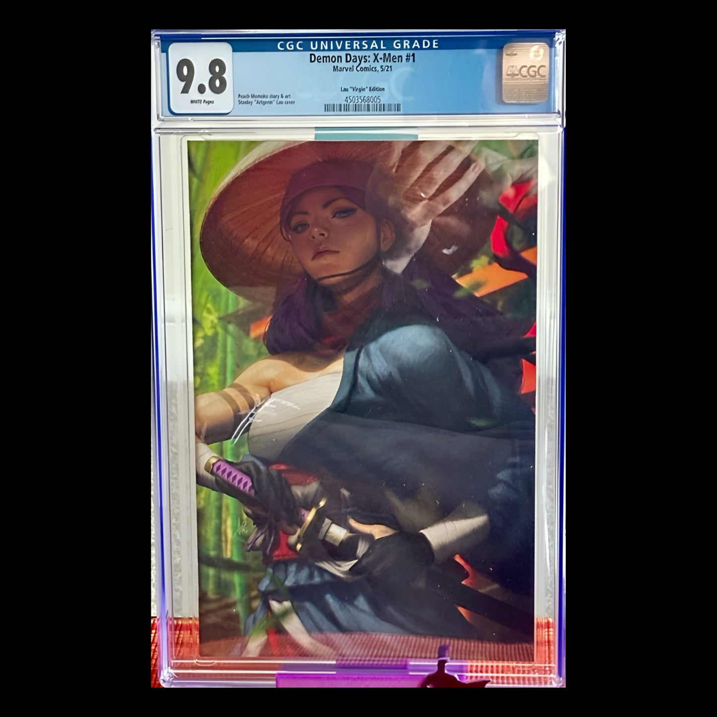 Demon Days X-Men #1 Stanley Artgerm Lau 1:100 incentive CGC 9.8