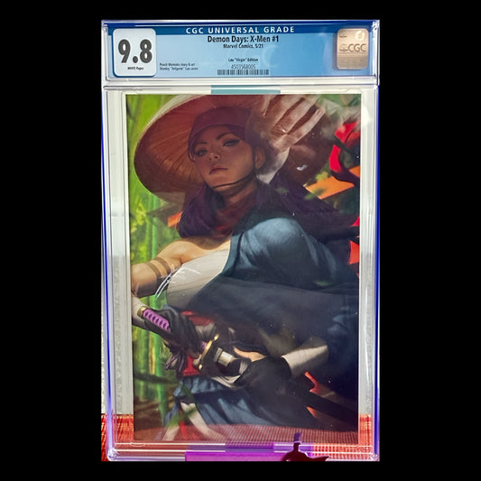 Demon Days X-Men #1 Stanley Artgerm Lau 1:100 incentive CGC 9.8