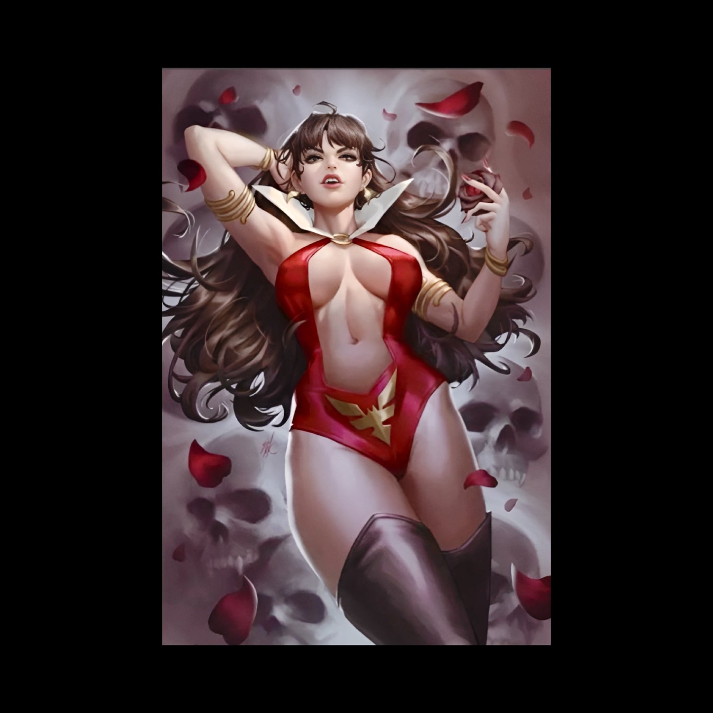 Vampirella Dead Flowers #1 Ejikure exclusive Ltd 400 COA