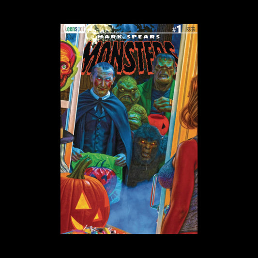 Mark Spears Monsters #1 trick or treat 2nd print.