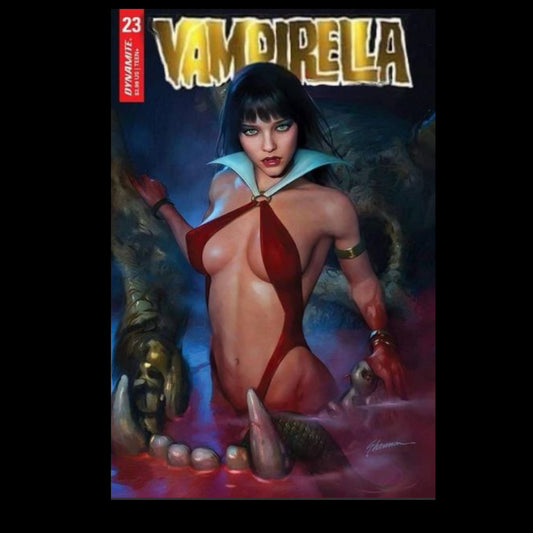 Vampirella vol7 #23 Shannon Maer Gold Foil Trade Dress Rhode Island Comic Con Variant