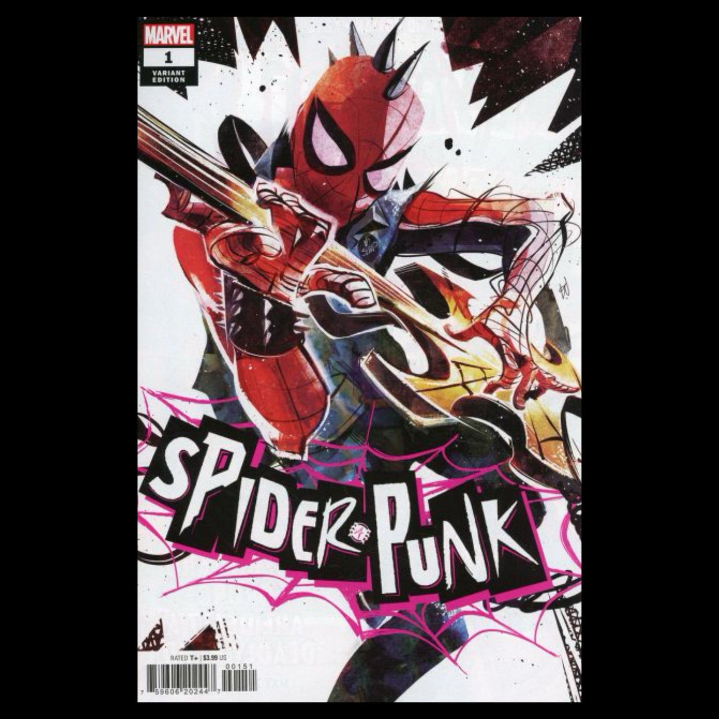 Spider-Punk vol1 #1 Mike Del Mundo Incentive Variant (1:25)