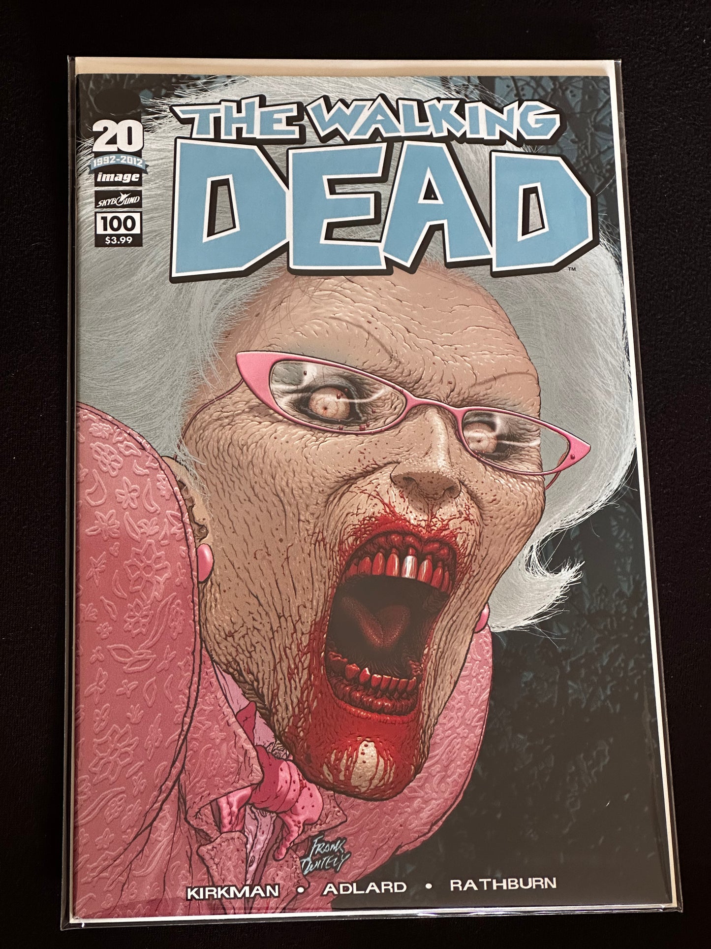 THE WALKING DEAD #100 Frank Quitely Variant Cover