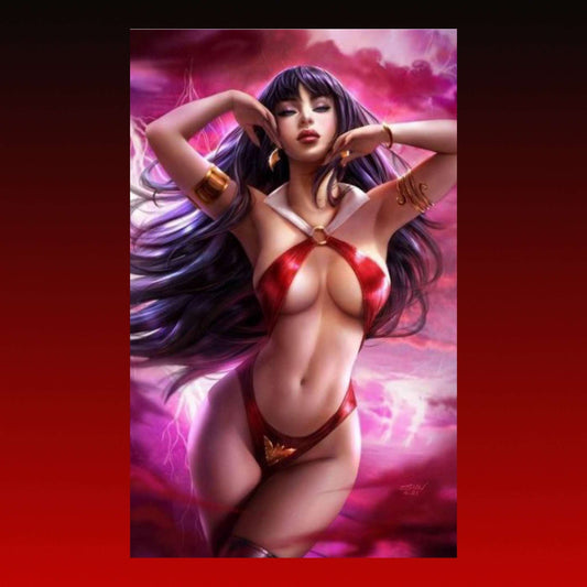 VAMPIRELLA #23 SUN KHAMUNAKI VARIANT LIMITED TO 500 COPIES 27 Modern Comics, Marvel/D.C & Indie Hits Redsters Comics Redsters Comics