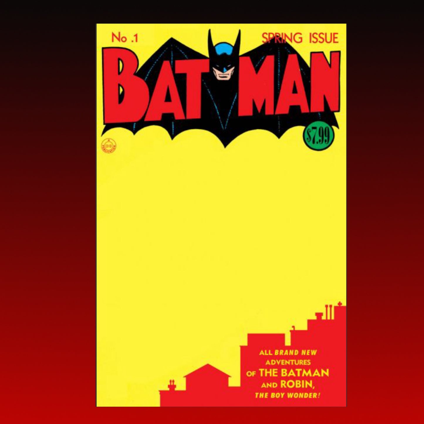 SKETCH COVER COMMISSION – All-Inclusive Package: OG Batman