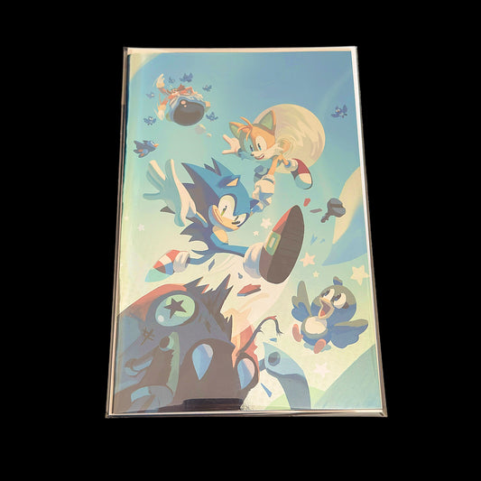 SONIC THE HEDGEHOG VOL3 #1 CONVENTION FOIL