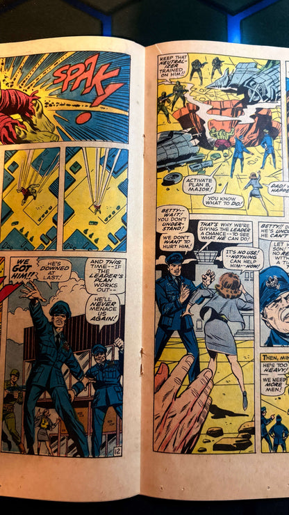 The Incredible Hulk #115 – “Lo, The Leader Lives!” (1969) 14 Vintage Comics UK | Key Marvel & DC Issues from Silver & Bronze Age Redsters Comics Redsters Comics