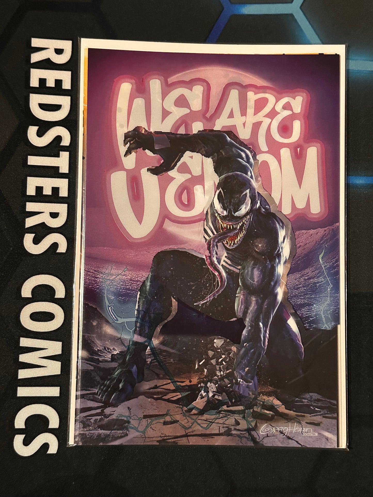 VENOM LETHAL PROTECTOR II #1 MEGACON ACETATE VIRGIN EXCLUSIVE LIMITED 800